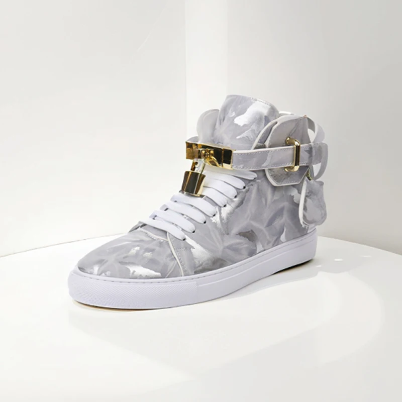 

Серые кроссовки, мужские лоскутные деловые женские кроссовки из коровьей кожи на шнуровке, роскошные туфли на плоской подошве, ботинки унисекс ручной работы