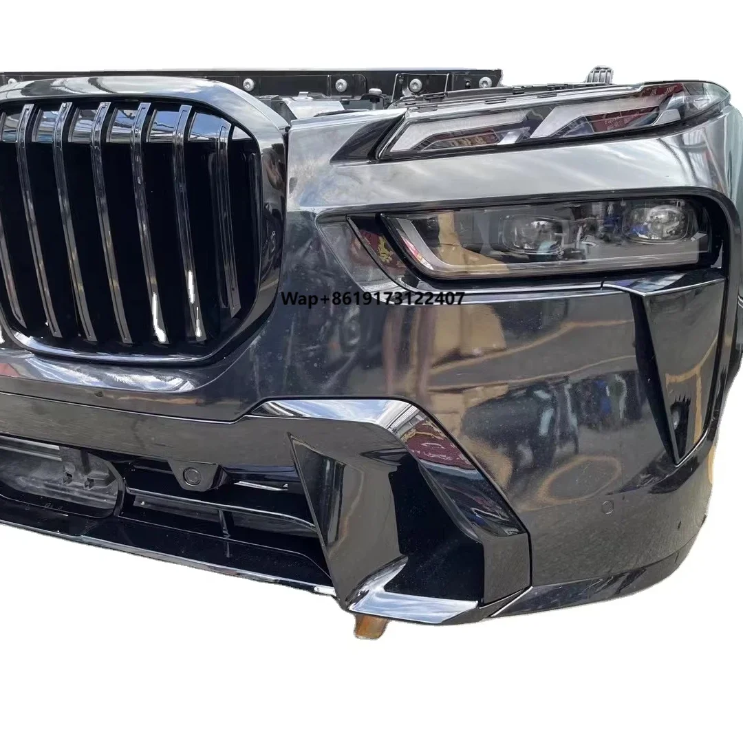 High Quality for  X7 G07 Front Bumper Complete Nose Cut Plastic Upgrade Sport Style Chrome ABS Body Kit Car Rear