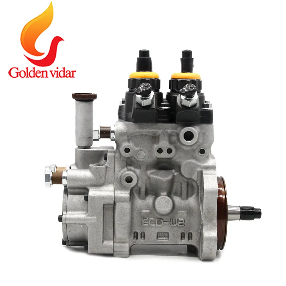 2 pcs/lot Diesel fuel pump 6156-71-1112 PC400-7 PC450-7 engine parts 094000-0382,Excavator Hydraulic diesel motor