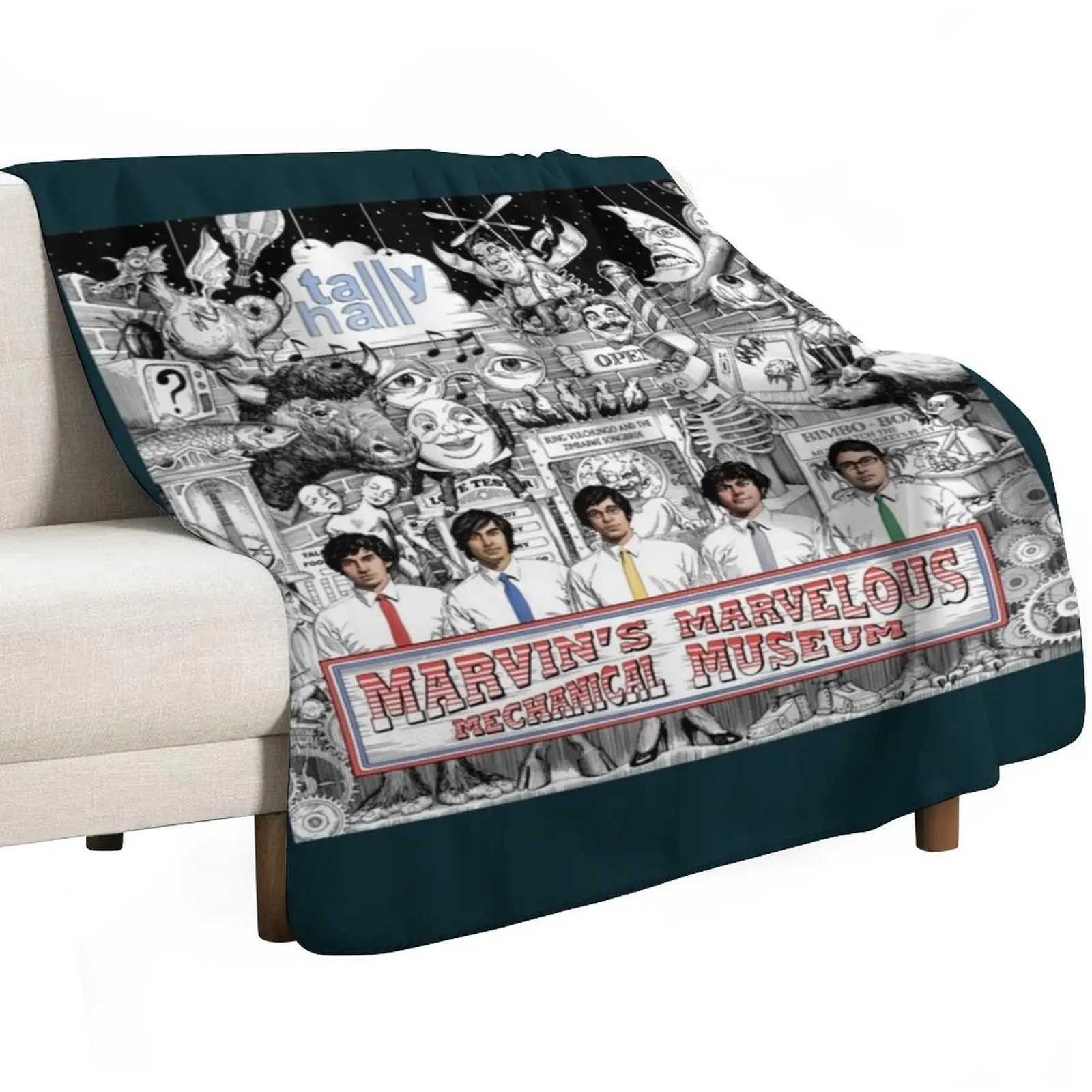 tally hall Throw Blanket Decorative Beds Nap Plaid on the sofa For Sofa Thin anime Winter beds Blankets
