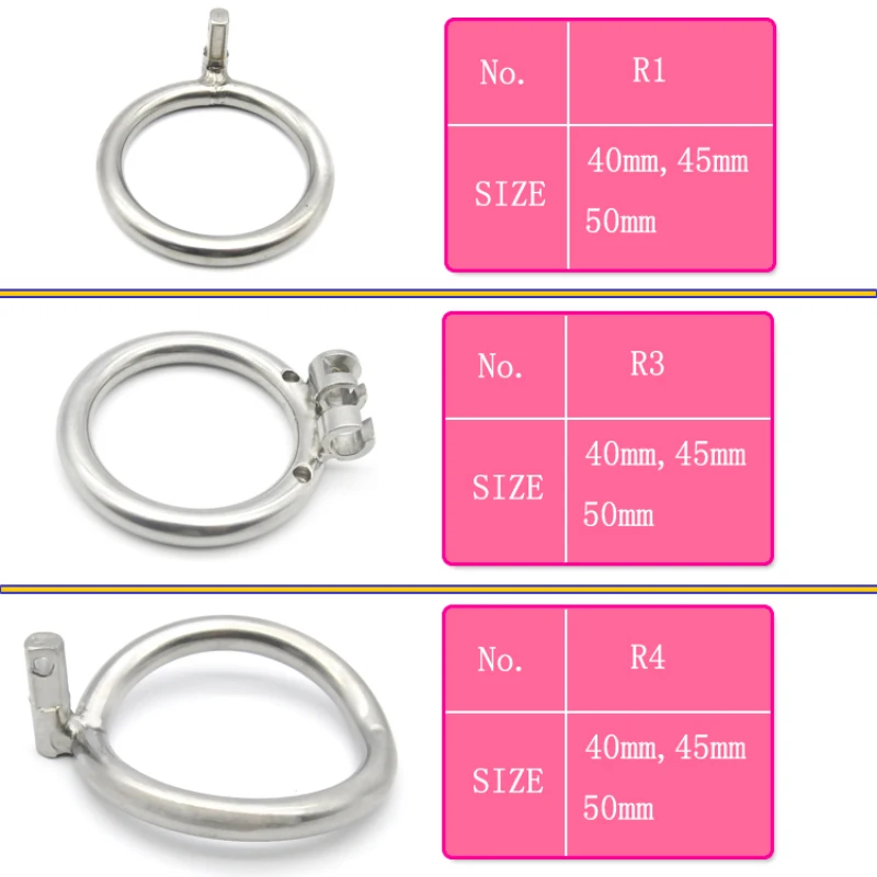 CHASTE BIRD Separate Extra Accessories Ring For Chastity Device Cock Cage Penis Ring Sex Toys Adult Male