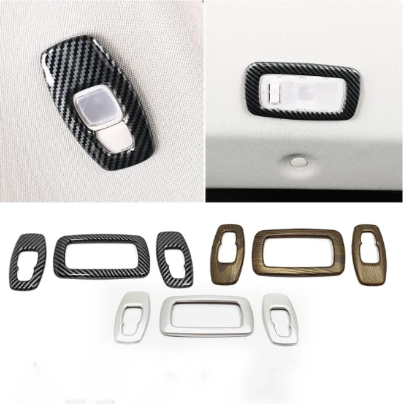 

ABS For Nissan X Trail T33 Rogue 2021 2022 2023 Rear Roof Reading Light Panel Lamp Frame Cover Sticker Trim