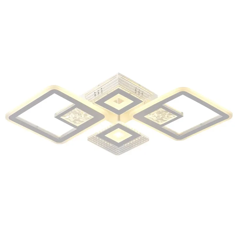 مصباح سقف LED بسيط وحديث - مصباح غرفة المعيشة لغرفة المعيشة وغرفة النوم من الأكريليك الإبداعي 72 * 47 سم - 46 وات #6