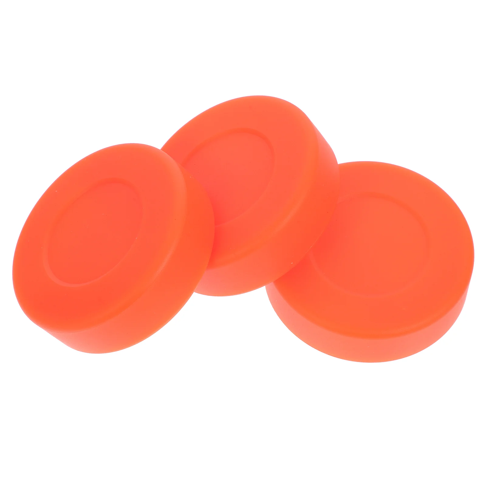 

3 Pcs Hockey Accessories Outdoor Sports Toys Biscuit Professional Puck for Game Training Accessory Men Pucks Pvc Child