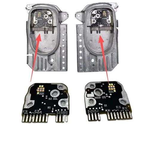 Imagen 2 del producto Para BMW G01 G02 LCI X3 X4 2020-2022 faro LED DRL módulo de luz de circulación diurna Ojos de Ángel módulo LED 63115A0E625 63115A0E626