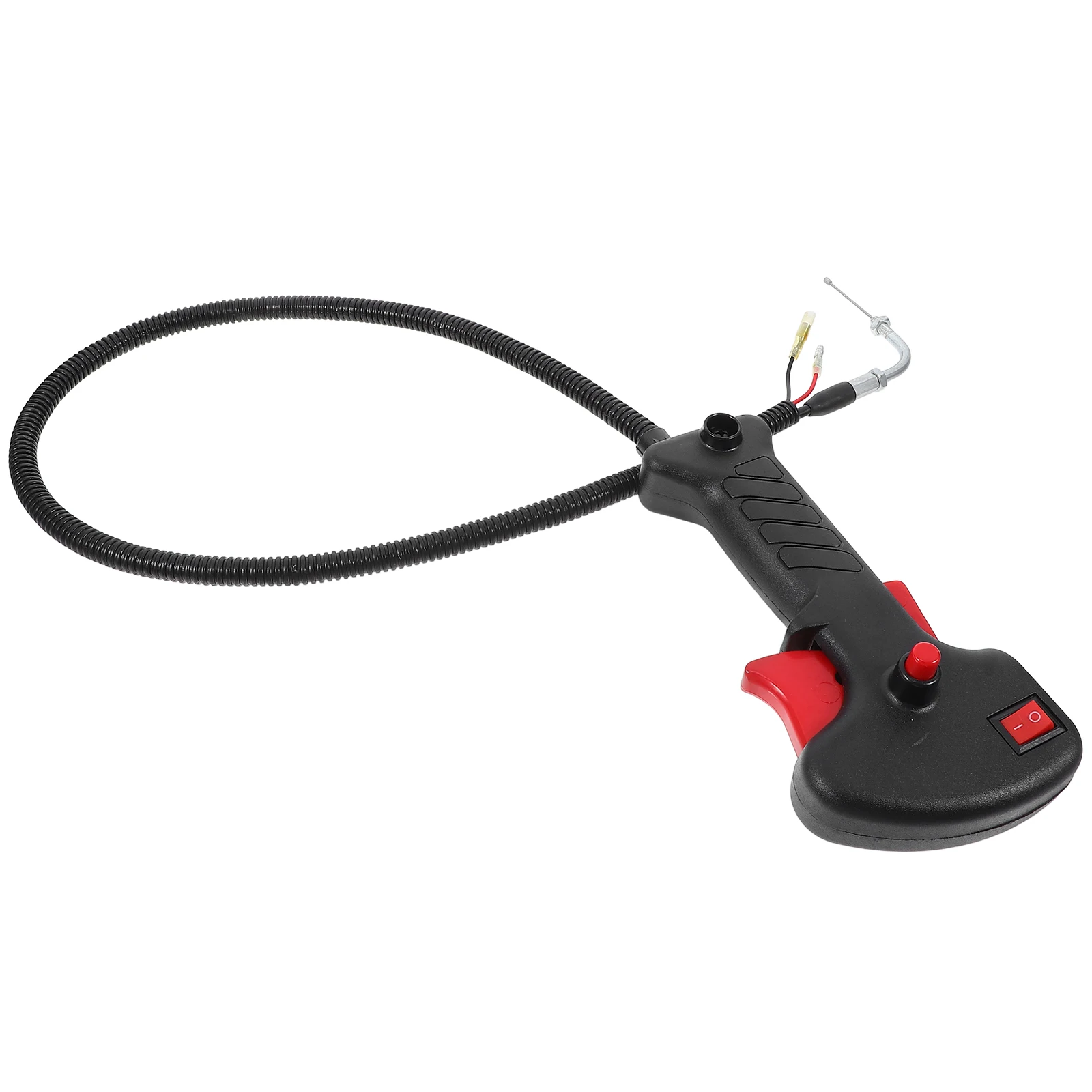 مقبض التشذيب مع قبضة اليد اليمنى المريحة القابلة للتعديل للعناية بالعشب - مجموعة كابل تبديل الزناد الكامل المتوافقة