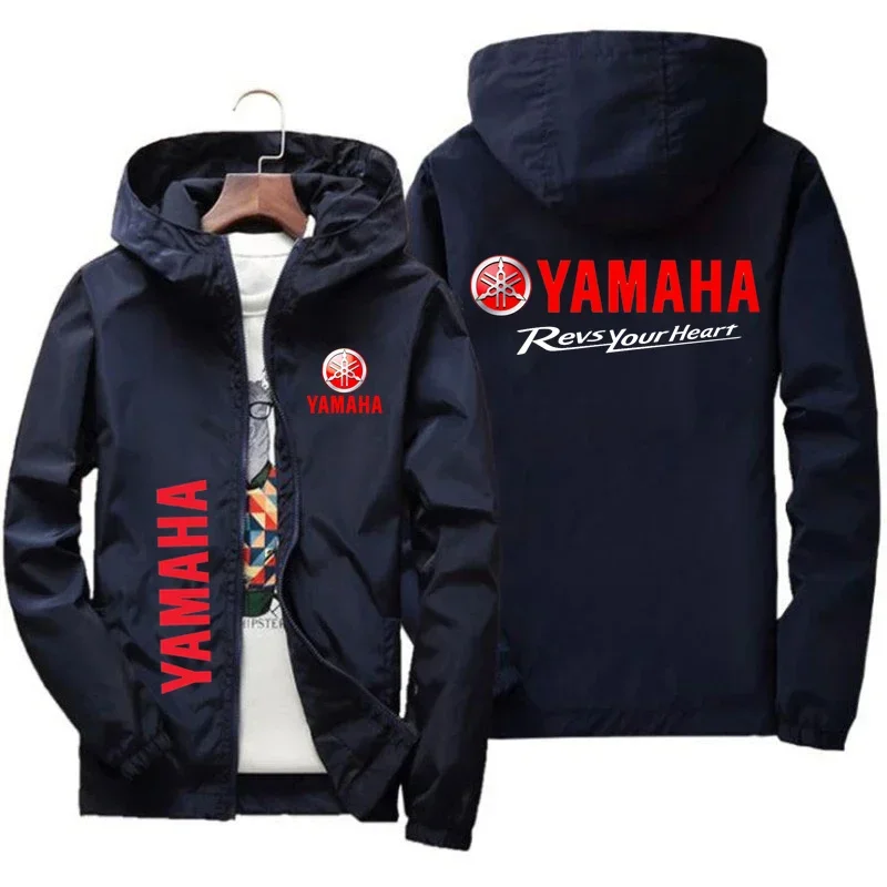 AliExpress 2025 New Yamaha Men's Off road Motorcycle Bicycle Windproof Jacket Hoodie Thin Hoodie Pilot Uniform