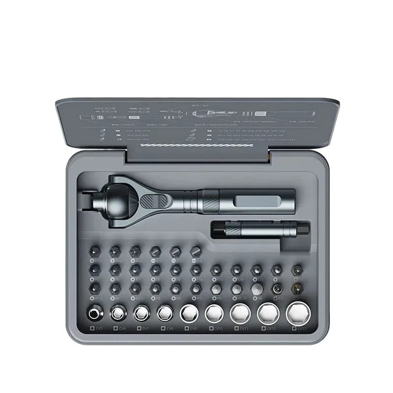 AliExpress JIMIHOME Atuman Magnetic Ratchet Screwdriver Set 40 in 1 Portable Precision Repair Tool Kit for Furniture Computer Bicycle