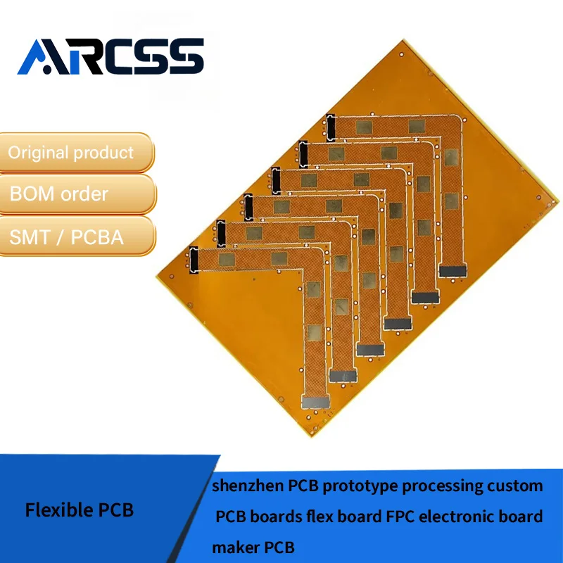 Shenzhen PCB protótipo processamento placas PCB personalizadas placa flexível FPC fabricante de placa eletrônica PCB
