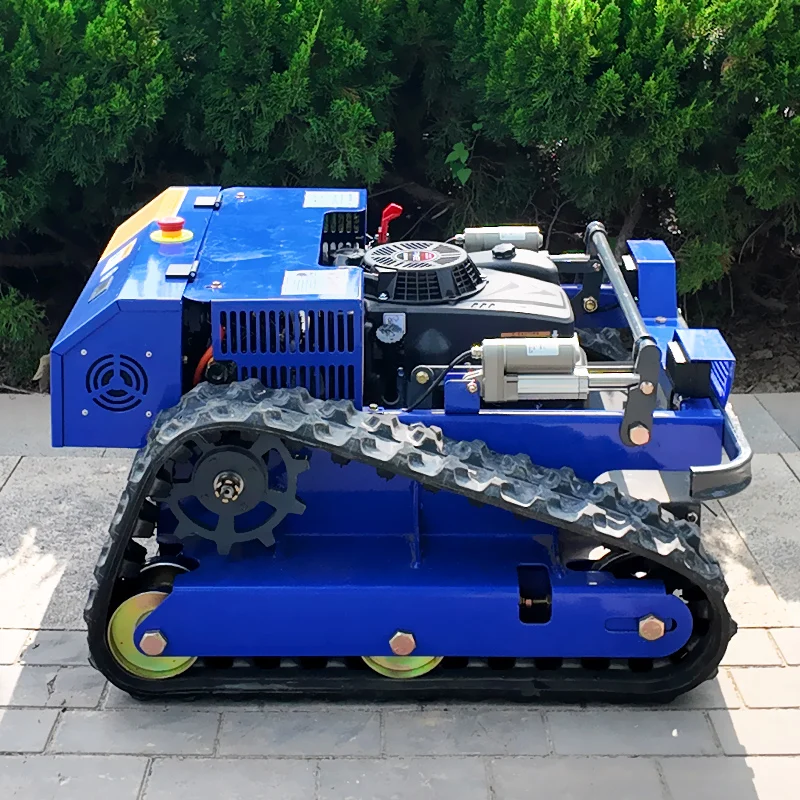 Cortador de grama com controle remoto personalizável - Cortador de grama todo-o-terreno com giro zero e motor de ciclo de quatro tempos para uso externo