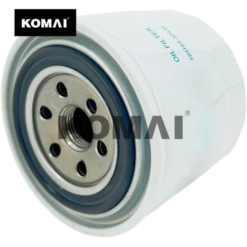 

KOMAI HH164-32430 15521-32430 Масляный фильтр подходит для Ku-bota KH101 L2050 L2350 L2550 L2650 L2800 L2900 M4700 M4900 M000 M100