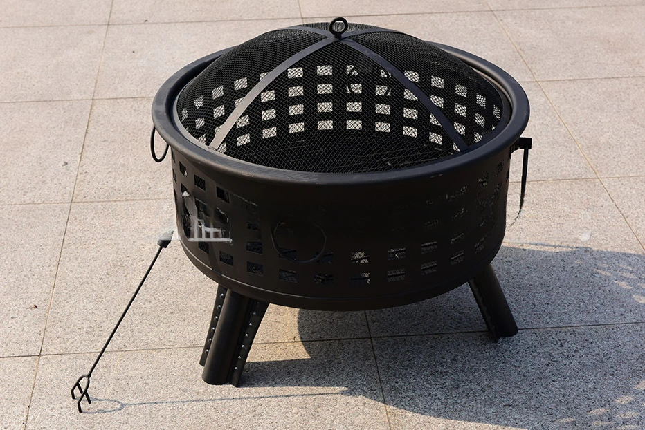 Charcoal brazier iron brazier outdoor brazier barbecue brazier professional mail order packaging courtyard furniture