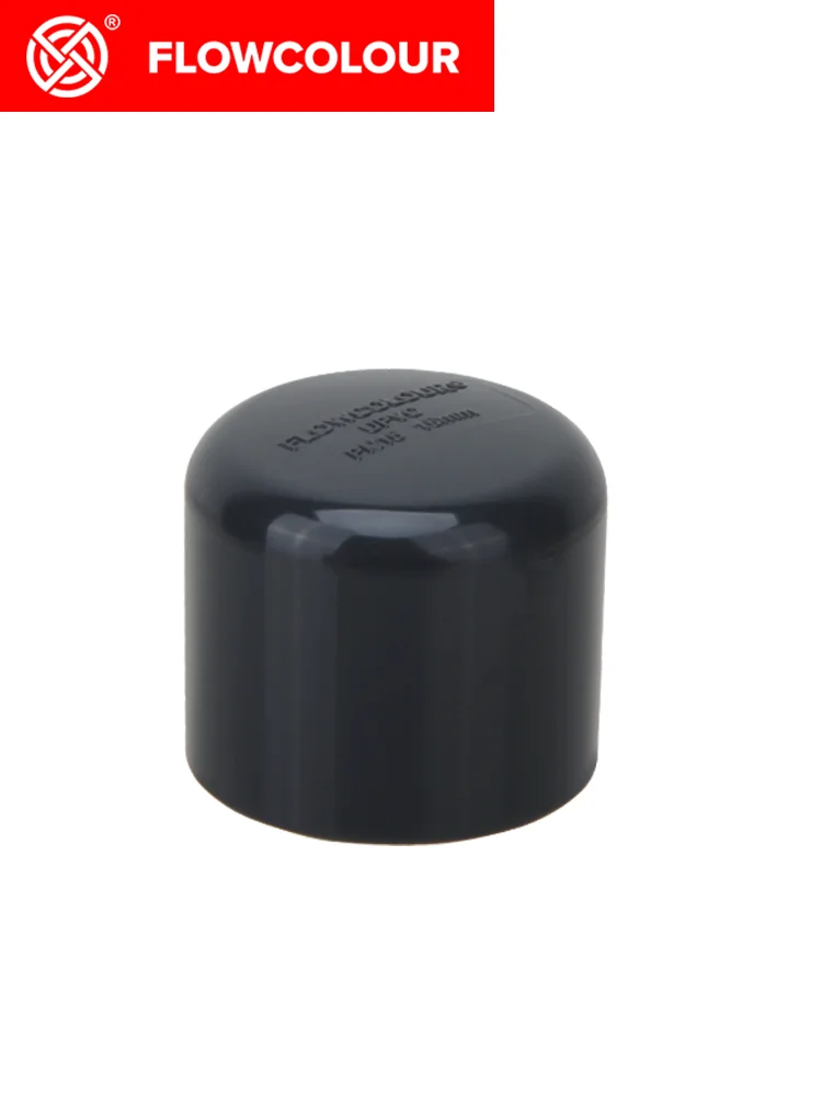 

Flow Colour Aquarium Black UPVC Pipe Cap DN10 DN40 industrial Standards Deposition for Marine Fish Tank Coral Reef