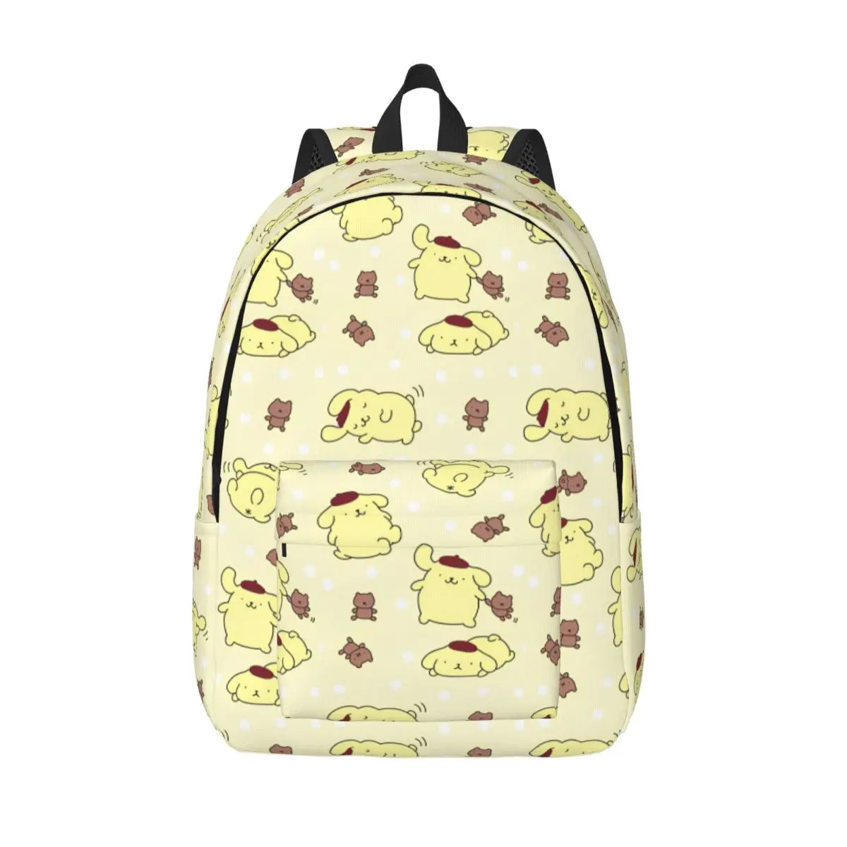 

Pompompurin Dog Backpack for Men Women Fashion High School Work Daypack Laptop Computer Canvas Bags Outdoor