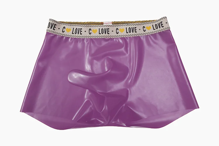 XXXXL لينة اللاتكس سراويل داخلية للرجال الرجال Underpant المطاط سراويل قصيرة كلوبوير ملخصات حفلة خاصة سلسلة اللباس الداخلي الملابس الداخلية الوثن