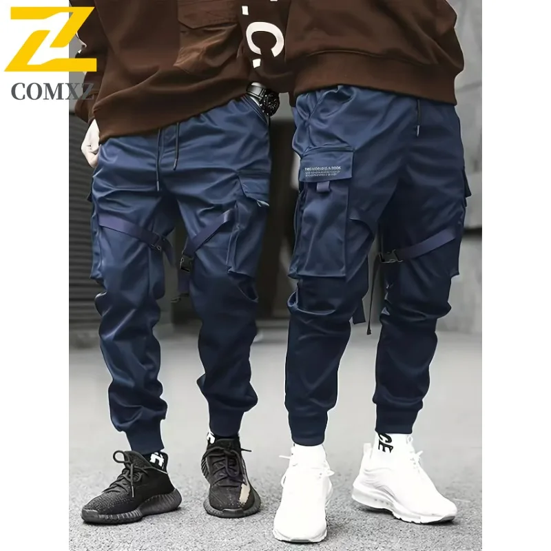 Men's Casual Pants 2025 New Spring Summer Retro Joggers Training Cargo Pants Outdoor Versatile Comfortable Lightweight Pants