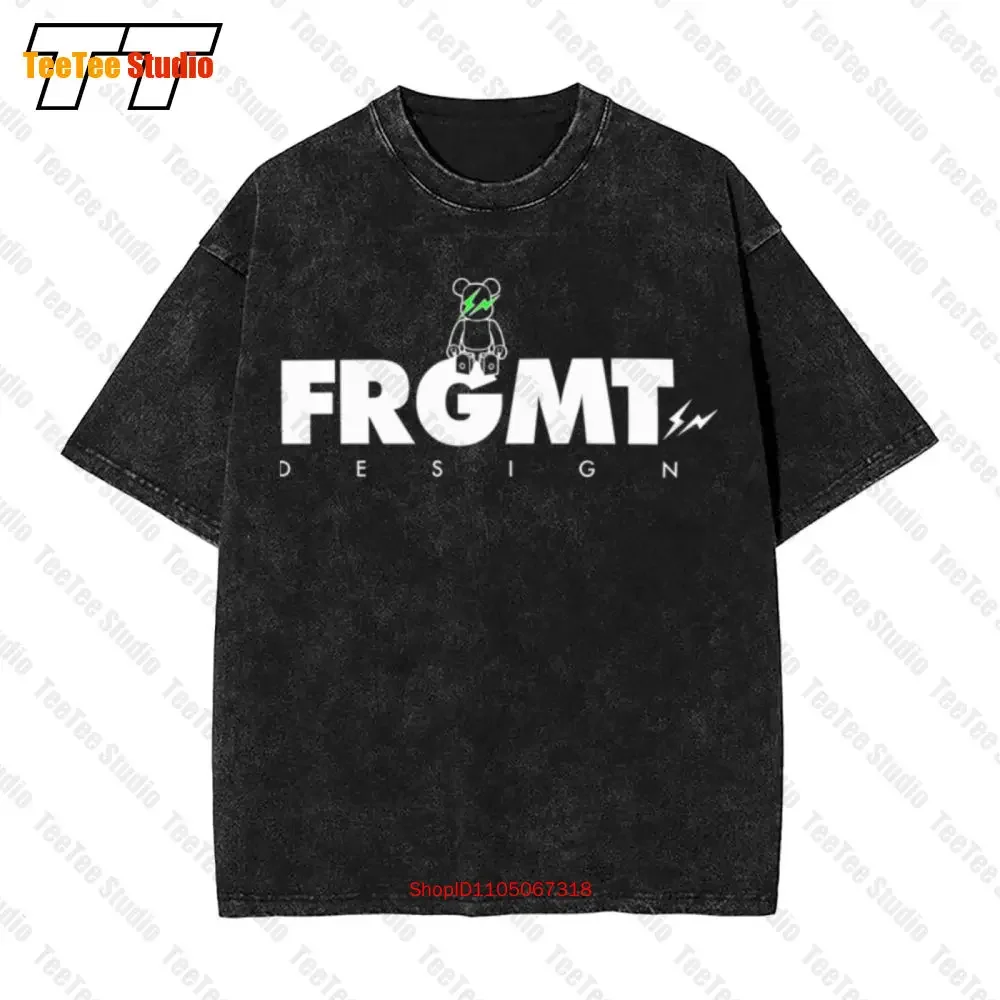Fragment Design X Medicom Toy Be @ Rtee Fragmentdesign Frgmt Logo Vintage Oversized T-Shirt HYDB
