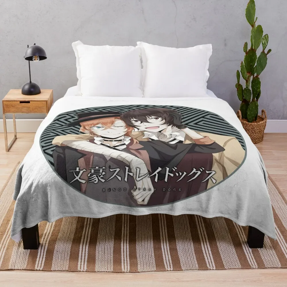 dazai osamu-Chuya Nakahara Throw Blanket Furry Personalized Gift funny gift Stuffeds Blankets