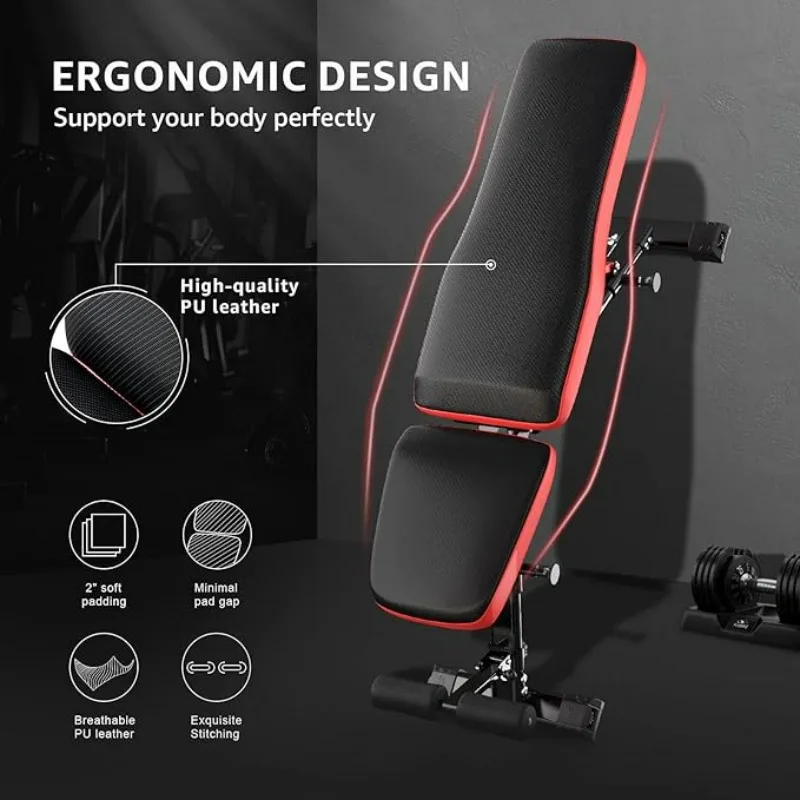 100 Units of Factory-direct Multifunctional Dumbbell Bench Sit-up Bench and Foldable Adjustable Fitness Chair