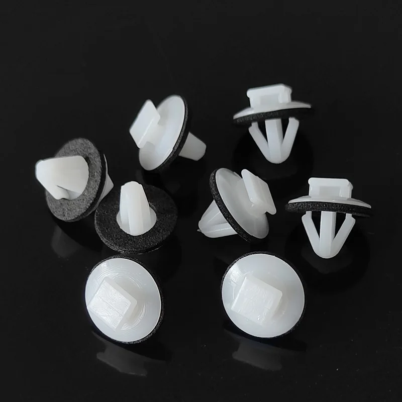 50Pcs For Toyota MR2 Corolla Supra Side Air Intake Moulding Fastener Trim Clips Wheel Arch Vent Trims Plastic Clips 62955-12010