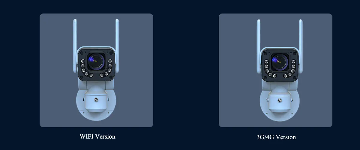 SNOSECURE 4K 8MP PTZ wireless camera with 30X zoom wifi version and 4g version optional