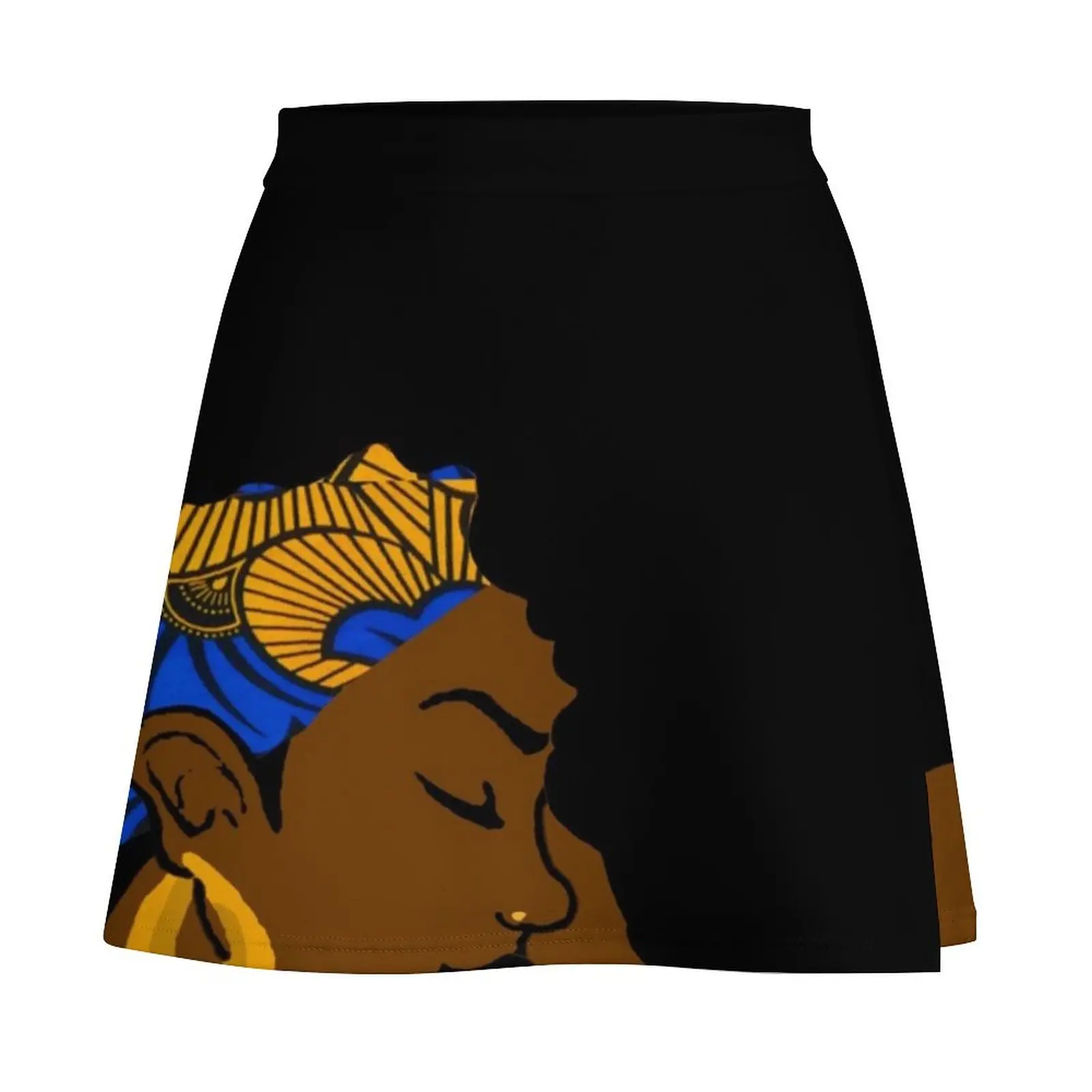 Mini jupe africaine sexy pour femme, tenue de festival