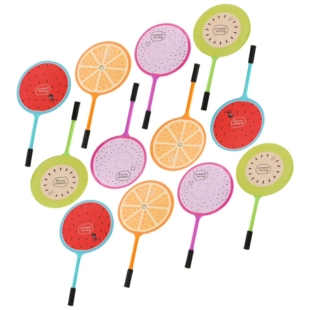 

12Pcs Fruit Ballpoint Pens Multi-Function Adorable Fan Shaped Pens Portable Writing Supply Student Accessory Cute Pen Set