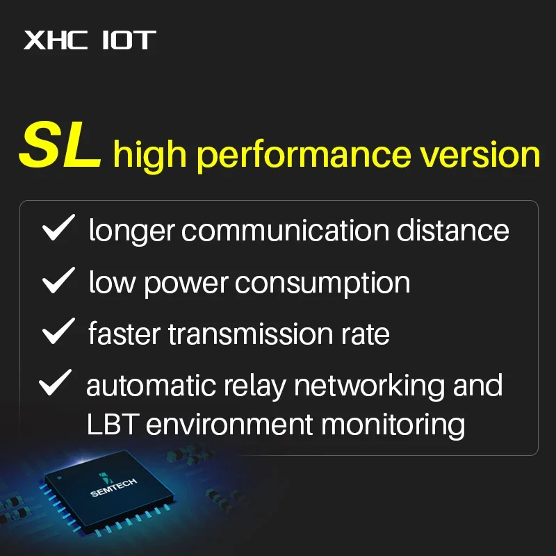 LoRa SX1262 Modbus Modem 433Mhz 470Mhz 30dBm 10km RS485 E95-DTU(400SL30P-485) XHC Anti-Interference Wireless Radio Station