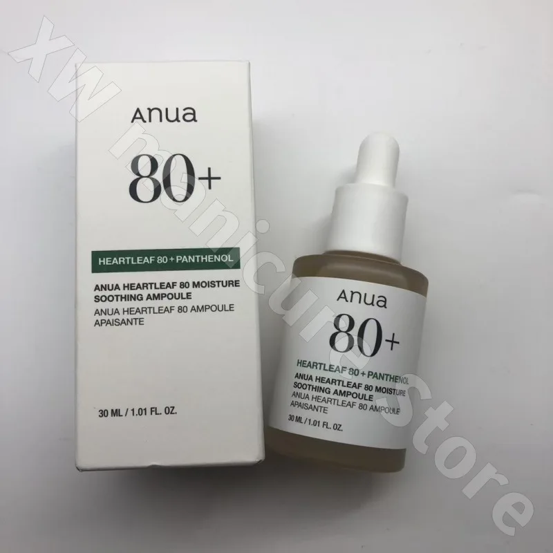 Anua Moisturizing, Soothing, Moisturizing and Brightening Skin Tone 80+ Houttuynia Cordata Essence Delicate Skin