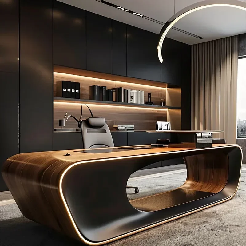 Computer Desk Modern Simplicity Light Luxury And High End Feel Room Offices Office Desks And Workstations Room Desks