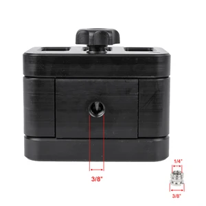 Hunting Tripod Stick Head CLAMP, Large Bipod CLAMP, Stand Display, Cradle Support, Gun Rifle Clamp, Rest Saddle, 65mm Main Bipode Sales for Rifle - №4