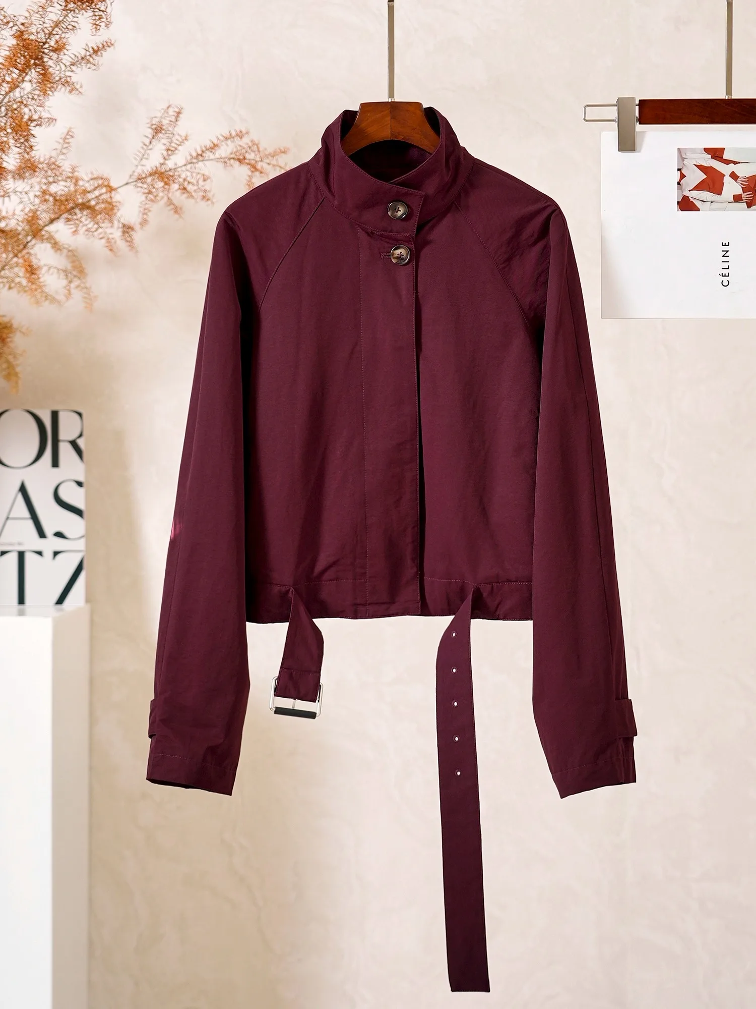 

Новая осенняя куртка YongLeap: однотонная, с вставками на плечах, короткая, с воротником-стойкой, повседневная, из хлопка, для женщин