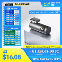 DDPAI WiFi Car DVR Mini Pro HD Night Vision 1296P Dash Cam Recorder