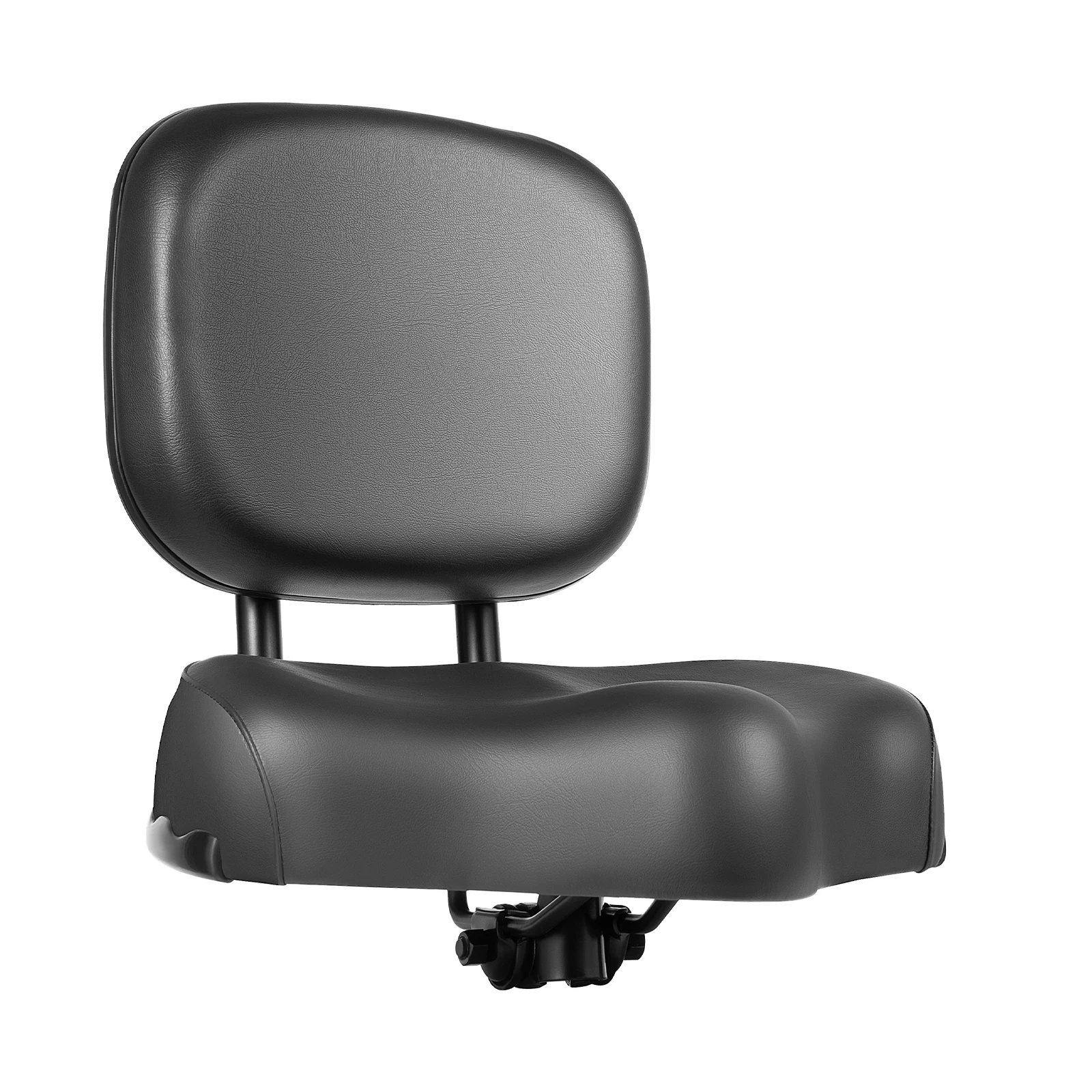 

Удобное велосипедное сиденье с регулируемой спинкой 11*9.44 дюйма, высокоэластичная губчатая подушка, для велосипедов, трициклов и велотренажеров