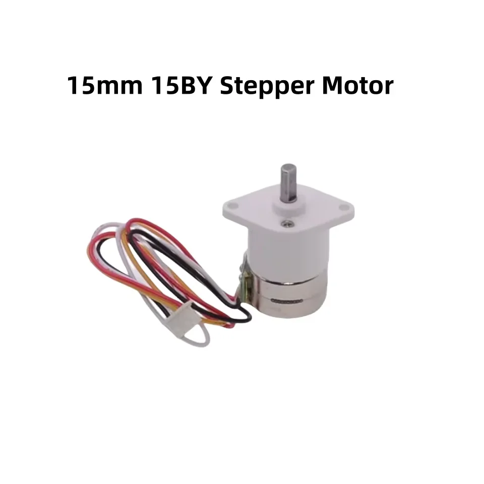 

DC5V12V 15mm 15BY Micro Stepper Gear Motor 2-phase-4-wire Brushless Full-Metal Gear Stepping Low Speed CW/CCW