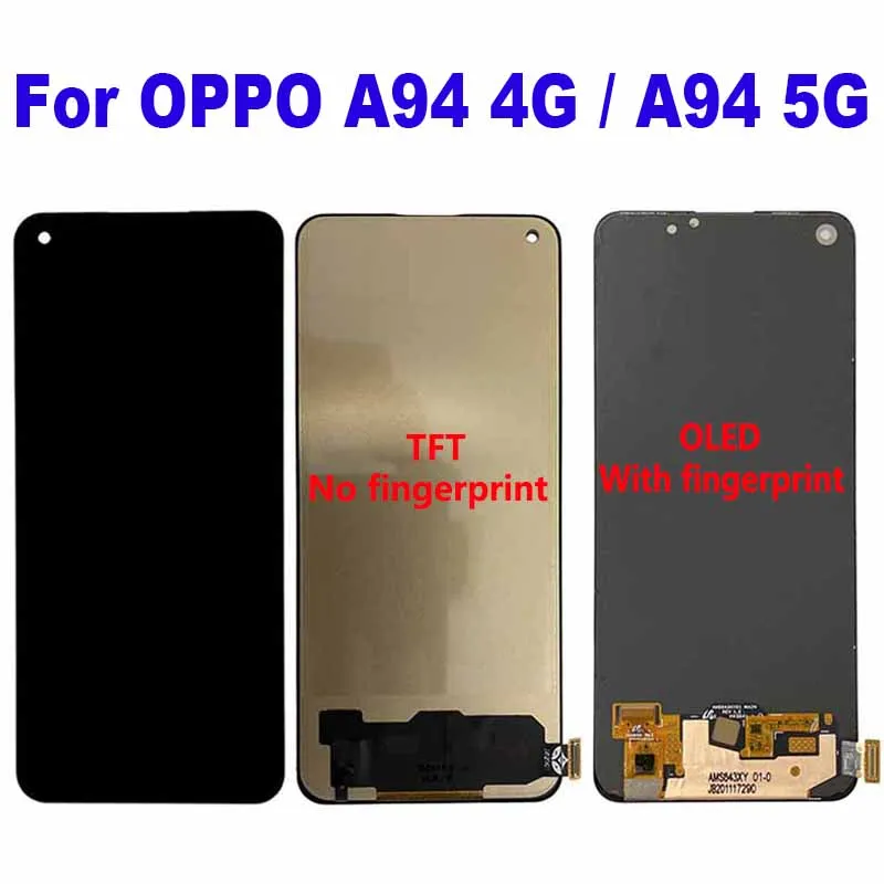 

For Oppo A95 4G CHP2365 CPH2365 LCD Display Touch Screen Digitizer Assembly For OPPO A95 5G PELM00