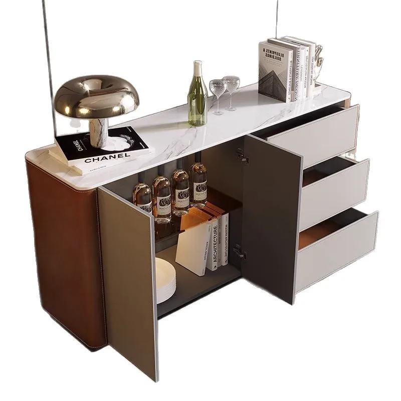 

Side cabinet, entrance against the wall, storage, bedside cabinet, heightened master bedroom TV