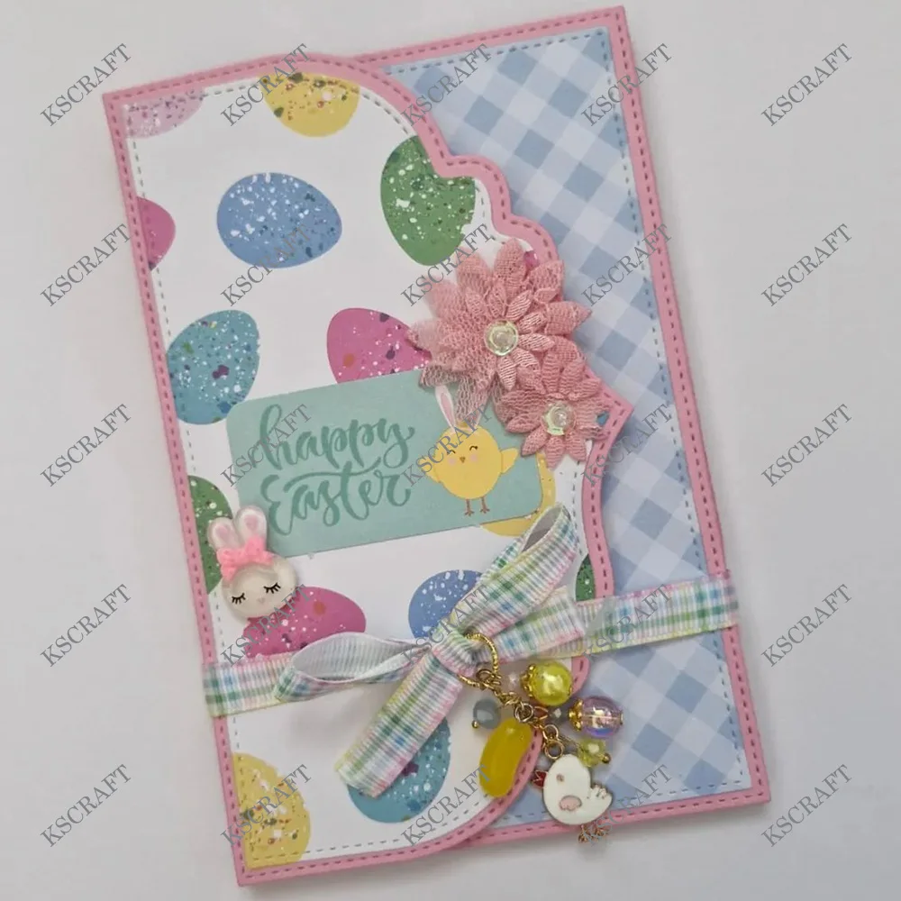 KSCRAFT 4 by 6inch Folio Maker Cutting Dies Stencils for DIY Scrapbooking Decorative Embossing DIY Paper Cards