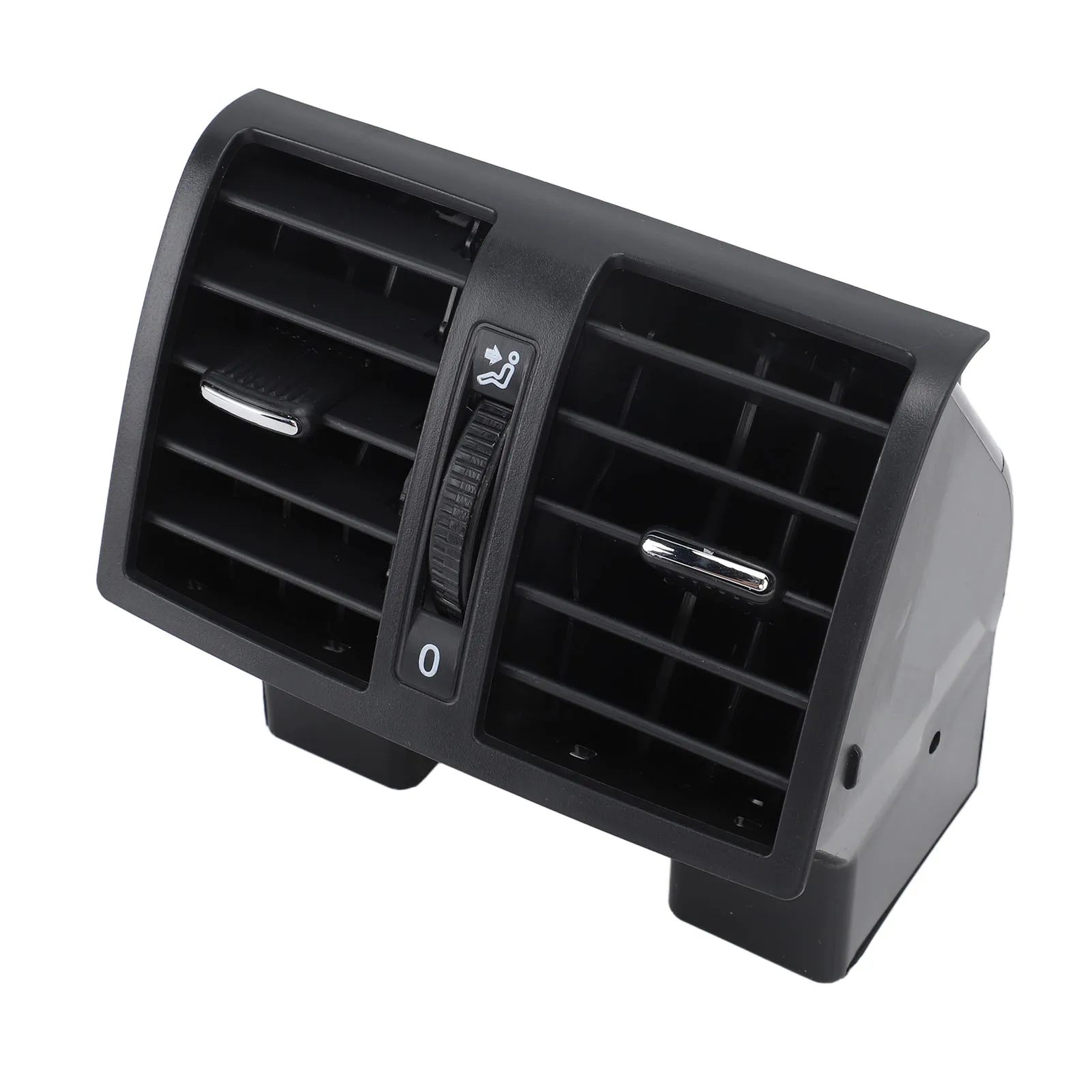 

1PC Car Rear Center AC Outlet Vent Nozzle 1TD819203 Black - Rear Air Conditioning Outlet Vent Replacement for Caddy 2004-2015
