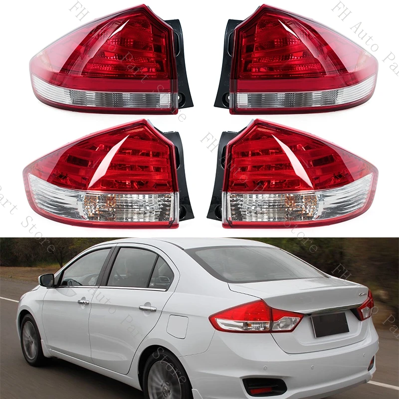 

Taillight Taillamp For Suzuki Ciaz 2015 2016 2017 2018 Car Rear Bumper Outer Tail Lamp Turn Signal Warning Brake Lamp No Bulb