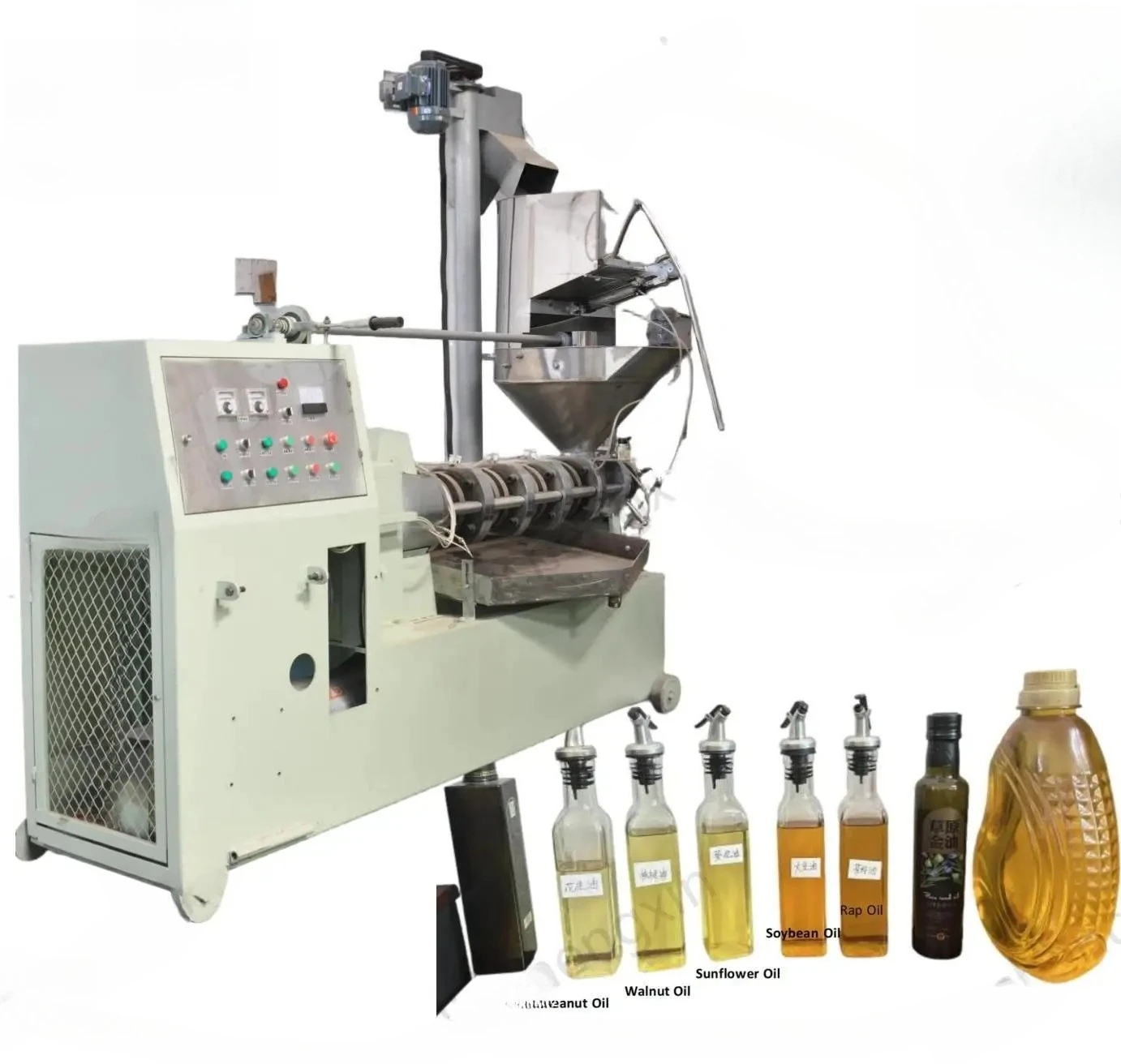 Máquina de prensado de aceite mediano de fábrica, 2000kg-3000kg/día, máquina de extracción de aceite de alta calidad, máquina de prensado de aceite de sésamo