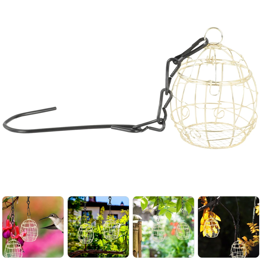 

6 Pcs Bird Feeder Wild Hanging Feeders for Outdoors Food Holder Dish Container Birdcage
