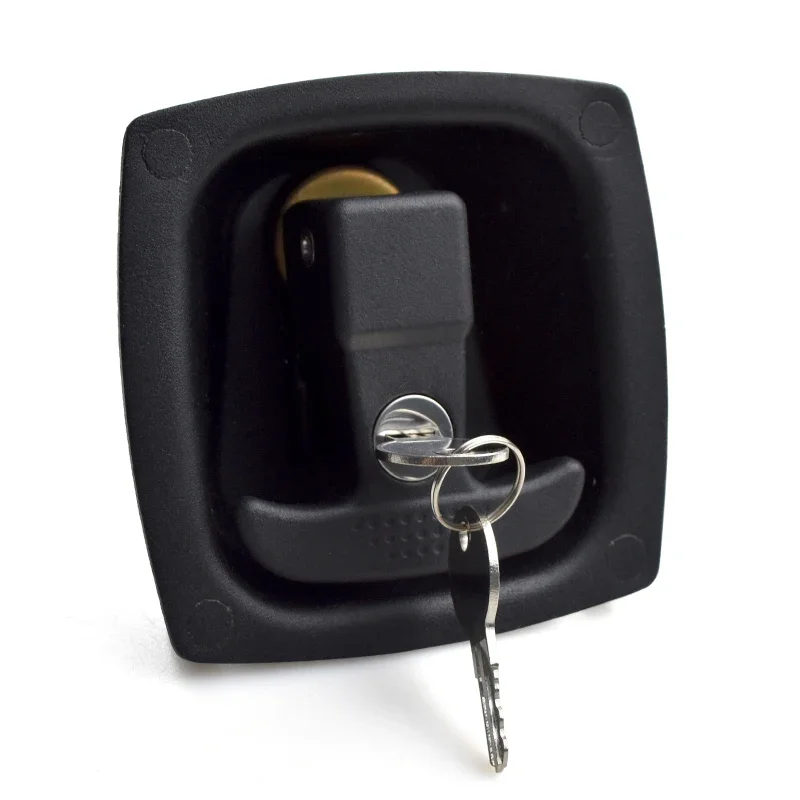 قفل صندوق الأدوات صناعة السيارات الثقيلة مركبة سبائك الزنك مقبض شريط T صندوق الأدوات للطي ضغط مجداف مزلاج