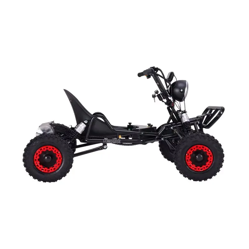 Assembly Ready Single Frame Shipment (No Battery/Motor) Fits 2000W 48V Systems for Custom Builds Electric Go Kart Frame