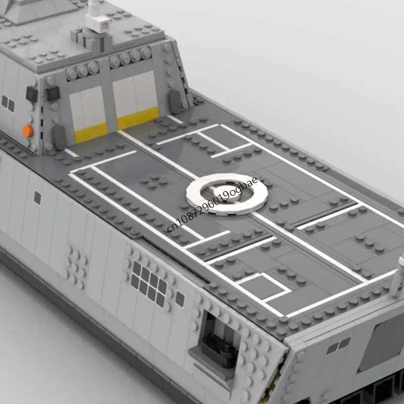 New 2413Pcs Moc Military Weapons Uss Independence Model Building Blocks Technology Diy Assembly Children's Toy Boy Holiday Gifts