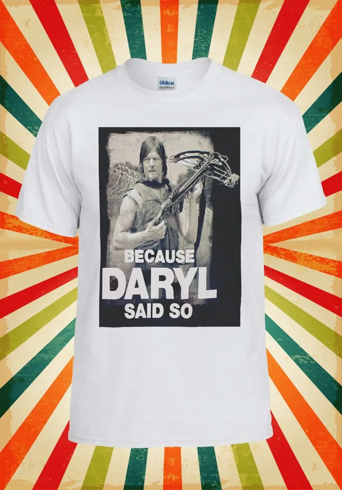 

Because Daryl Said So Walking Dead Vest T Shirt 68