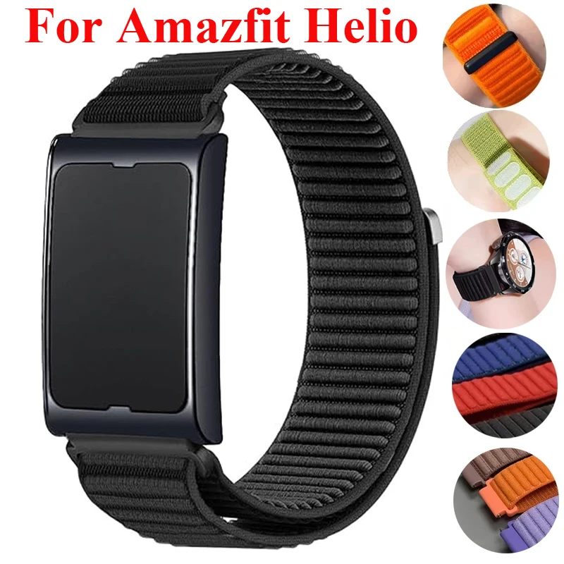 20mm 22mm Gewebtes Nylon-Armband für Amazfit Helio/Neo/Active 2/Bip 6 5 3/GTR 4/GTS 4 3 2 Mini/Balance 2/Cheetah Pro/Round/Sport Band