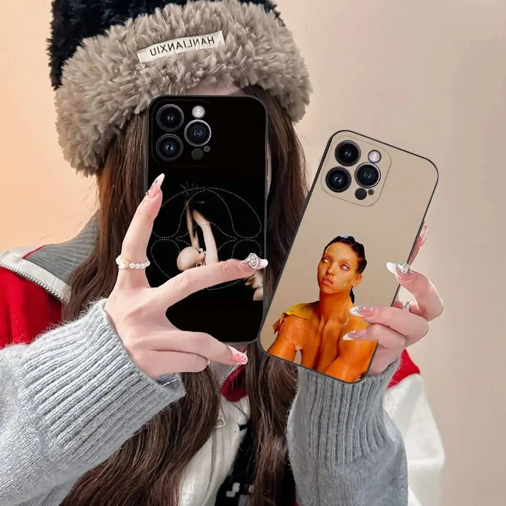 

Fka Singer T-Twigs Phone Case For iPhone 16,15,14,13,12,11,Pro,XS,Max,XR,Plus,E,SE4,Mini Black Fashion Cover
