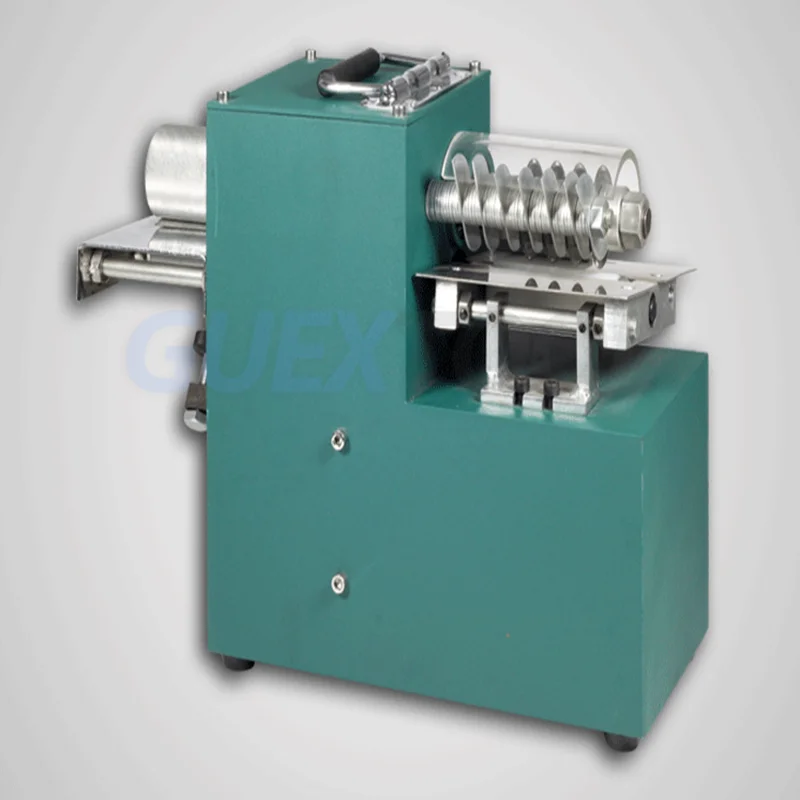 Double Head Leather Machine Belt Cutter Strap Cutting Machine Edge Folding Laminating Machine Leathercraft Slicer