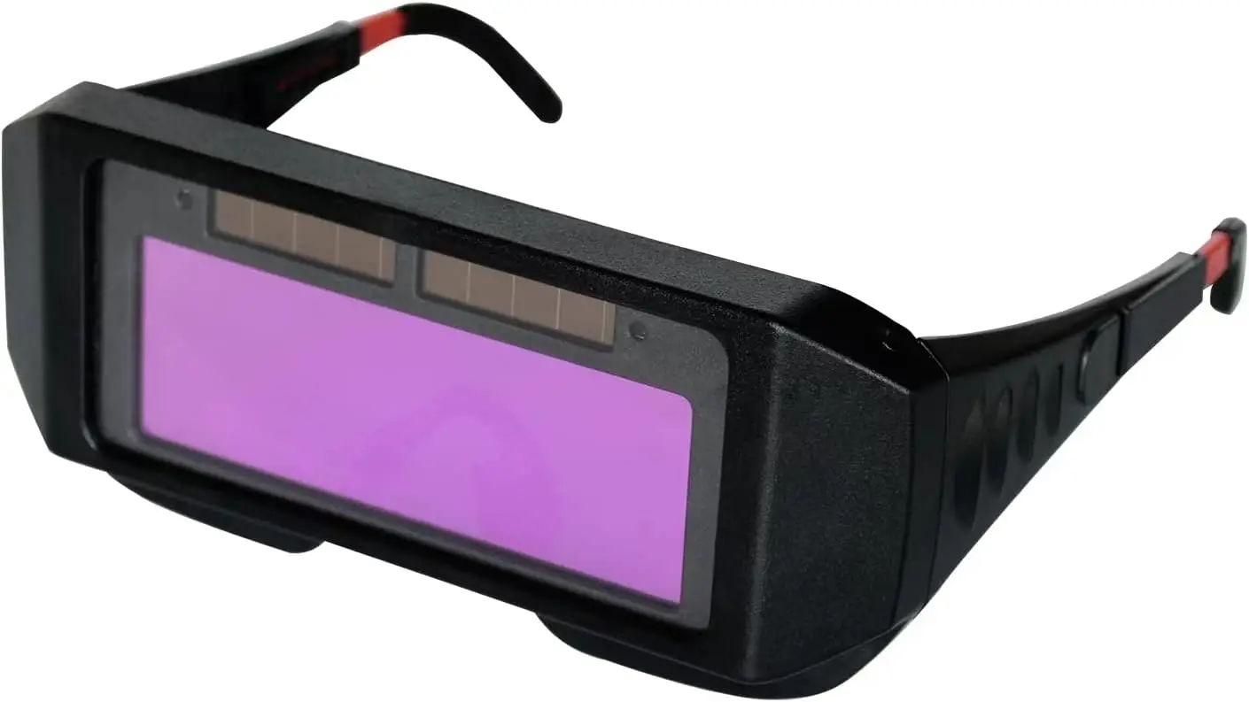 Welding Glasses  Darkening Welder Glasses with 2 Sensors for TIG MIG MMA Plasma